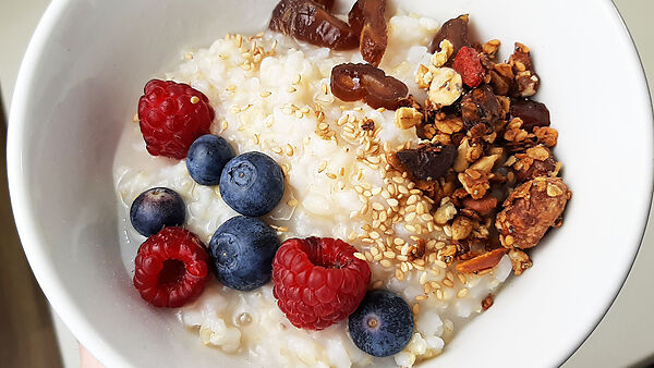 Porridge fruita i fruits secs