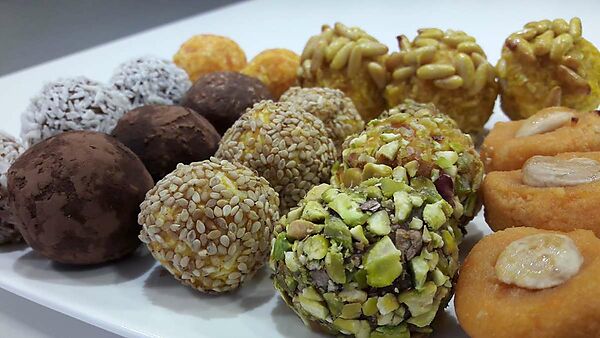 Panellets amb pastanaga i coco - EspaiCuinarSa