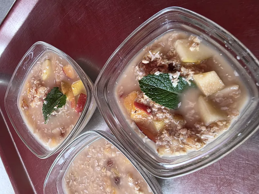 Muesli refrescant casolà a punt per degustar EspaiCuinarSa