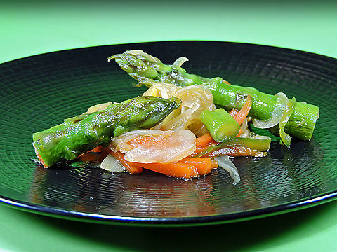 Verduras al wok
