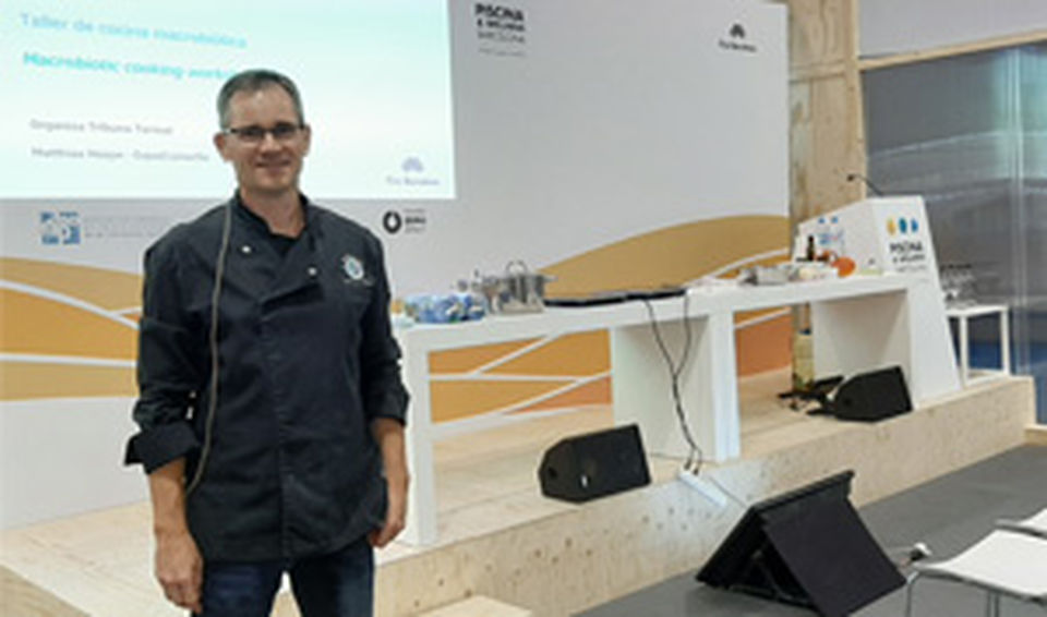 Matthias Hespe - Feria PISCINA &amp; WELLNESS BARCELONA: Jueves, 17 de octubre 2019 Taller de cocina macrobiótica