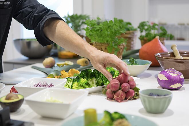 Formación y asesoramiento de cocina saludable con Matthias Hespe